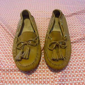 Brand new leather coach shoes, never worn